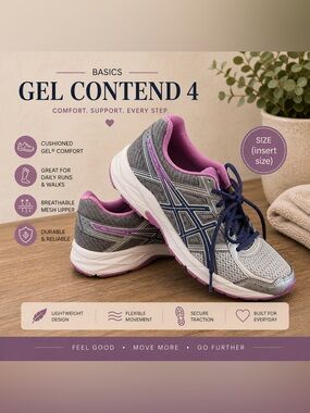 Basics Gel Contend 4 Sneakers